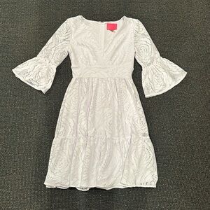 Lilly Pulitzer Women’s Floral White Dress
